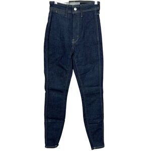 Everlane The‎ Way High Skinny Jean High Stretch Dark Wash Size 23 NEW